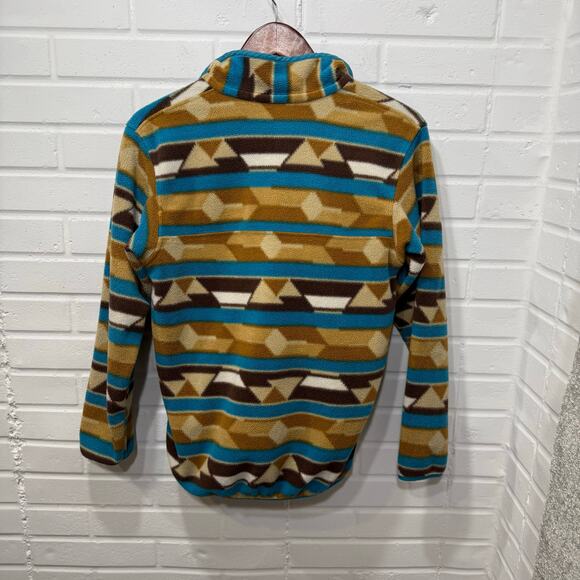 Patagonia Synchilla Snap T Fleece Pullover Guatemalan Tango Bear Brown Aztec XS - Picture 4 of 11